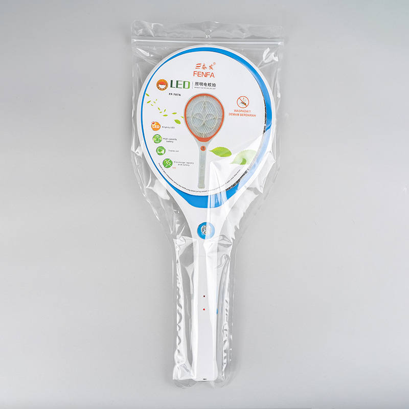 FF-787A 3-kolorowa dioda LED Solarna z wtyczką Akumulator kwasowo-ołowiowy 400 mAh Elektryczna packa na komary FF-787A 3-kolorowa dioda LED Solarna z wtyczką Akumulator kwasowo-ołowiowy 400 mAh Elektryczna packa na komary