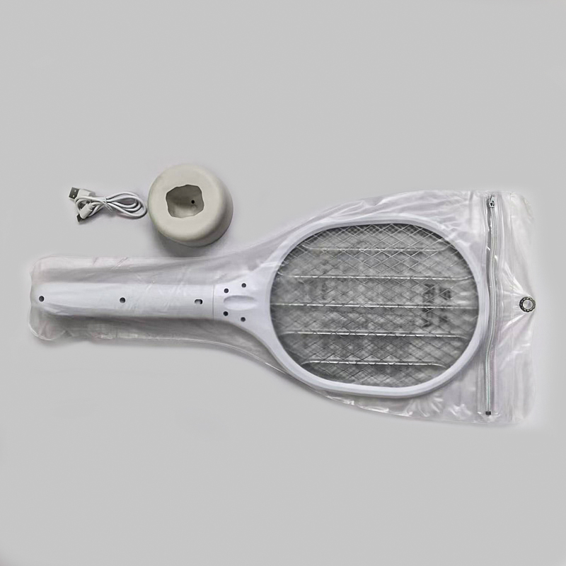 FF-886 500mAh Pięciomodowa lampa z haftowanym wzorem Podstawa USB Regulowana elektryczna packa na komary FF-886 500mAh Pięciomodowa lampa z haftowanym wzorem Podstawa USB Regulowana elektryczna packa na komary